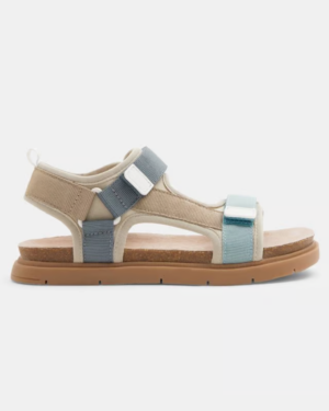 Sandales à scratch en matériaux recyclés